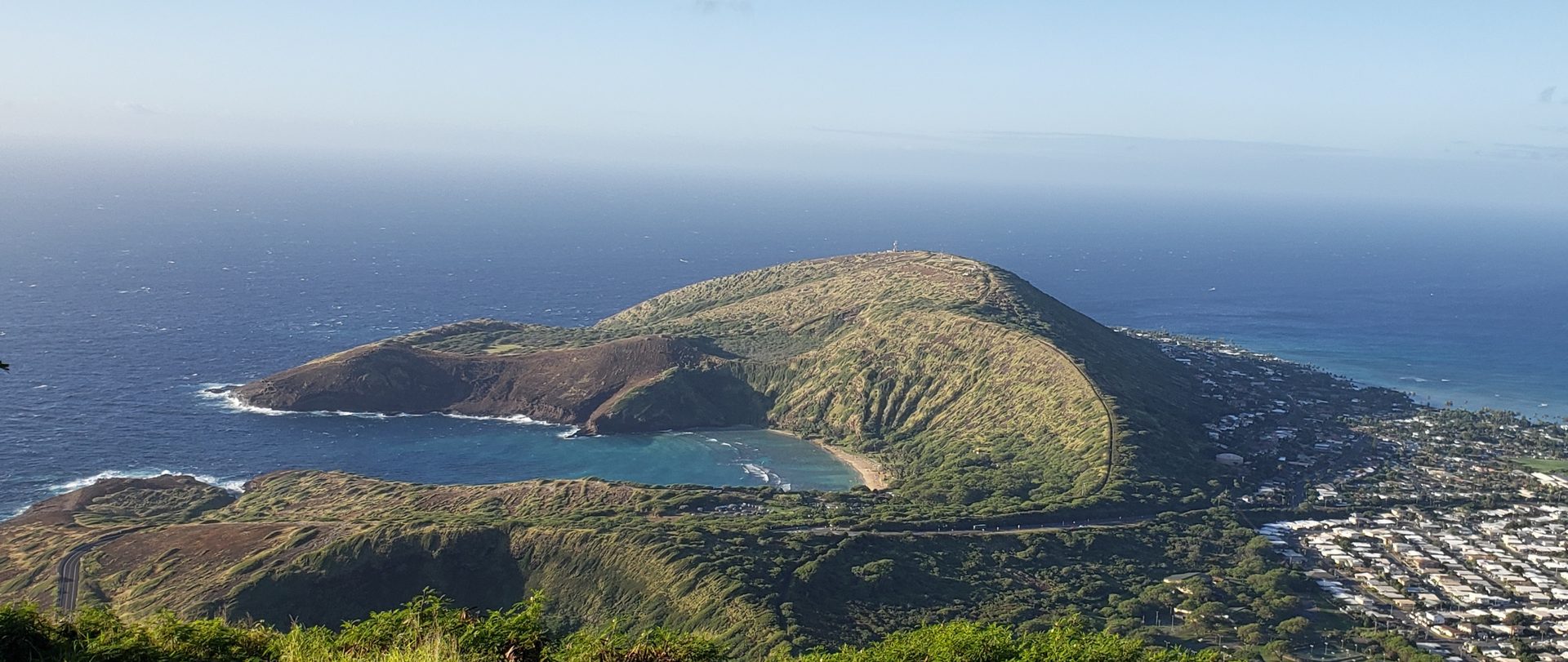 Aerial view of Oahu, Hawaii